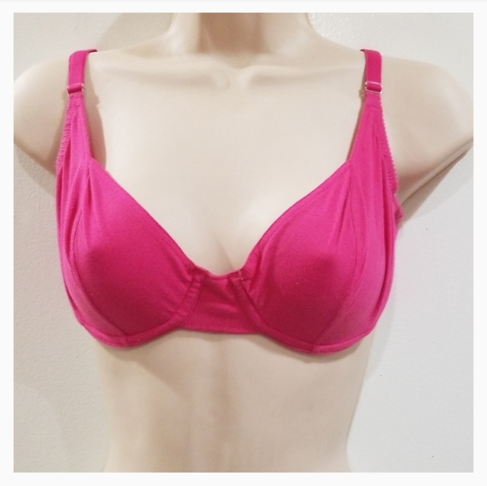Lily of France pink 36C under wire bra